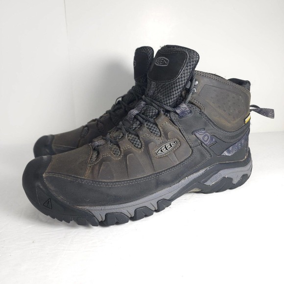 Keen Other - KEEN MEN'S TARGHEE III MID US 10,5 WATERPROOF LEATHER BROWN HIKING TRAIL BOOTS